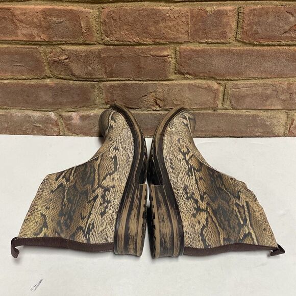 Charleston Shoe Co Python Liberty Boot Size 10 - Picture 6 of 9